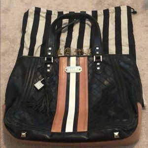L.A.M.B leather tote - vintage